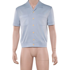 One Piece Live-action 2 (2026) Sanji Blue Shirt Outfits Cosplay Costume