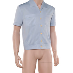 One Piece Live-action 2 (2026) Sanji Blue Shirt Outfits Cosplay Costume