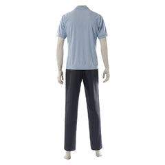 One Piece Live-action 2 (2026) Sanji Blue Shirt Pants Set Outfits Cosplay Costume