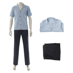 One Piece Live-action 2 (2026) Sanji Blue Shirt Pants Set Outfits Cosplay Costume