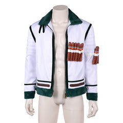 One Piece Live-action 2 (2026) Smoker White Jacket Outfits Cosplay Costume 