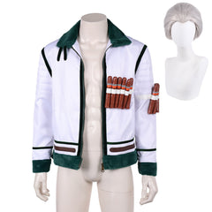 One Piece Live-action 2 (2026) Smoker White Jacket Outfits Cosplay Costume