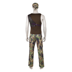 One Piece Live-action 2 (2026) Usopp Green Camouflage Set Outfits Cosplay Costume 