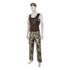 One Piece Live-action 2 (2026) Usopp Green Camouflage Set Outfits Cosplay Costume 