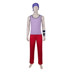 One Piece Live-action 2 (2026) Usopp Purple Red Set Outfits Cosplay Costume