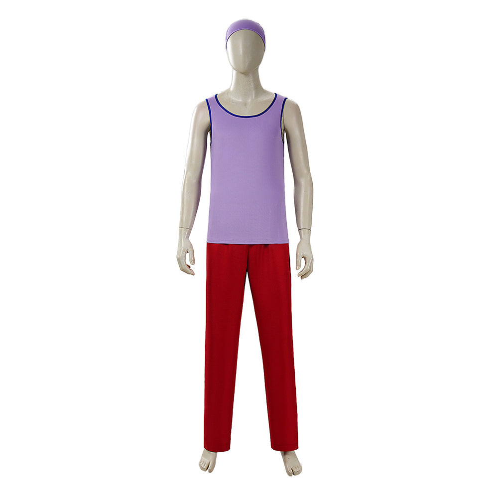 One Piece Live-action 2 (2026) Usopp Purple Vest Set Outfits Cosplay Costume