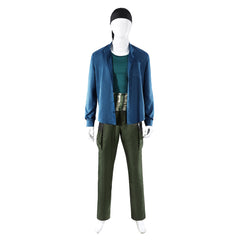 One Piece Live-action 2 (2026) Zoro Blue Green Set Outfits Cosplay Costume 