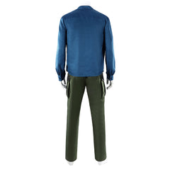One Piece Live-action 2 (2026) Zoro Blue Green Set Outfits Cosplay Costume 