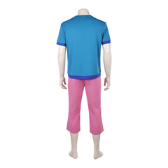 One Piece Live-action 2 (2026) Zoro Blue Shirt Pink Pants Set Outfits Cosplay Costume