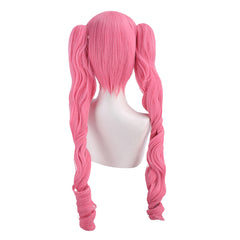 One Piece Perona Pink Cosplay Wig Halloween Carnival Accessories Props