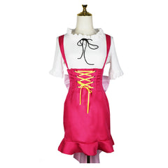 One Piece Whole Cake Island Nami Pink Dress Set Outfits Cosplay Costume
