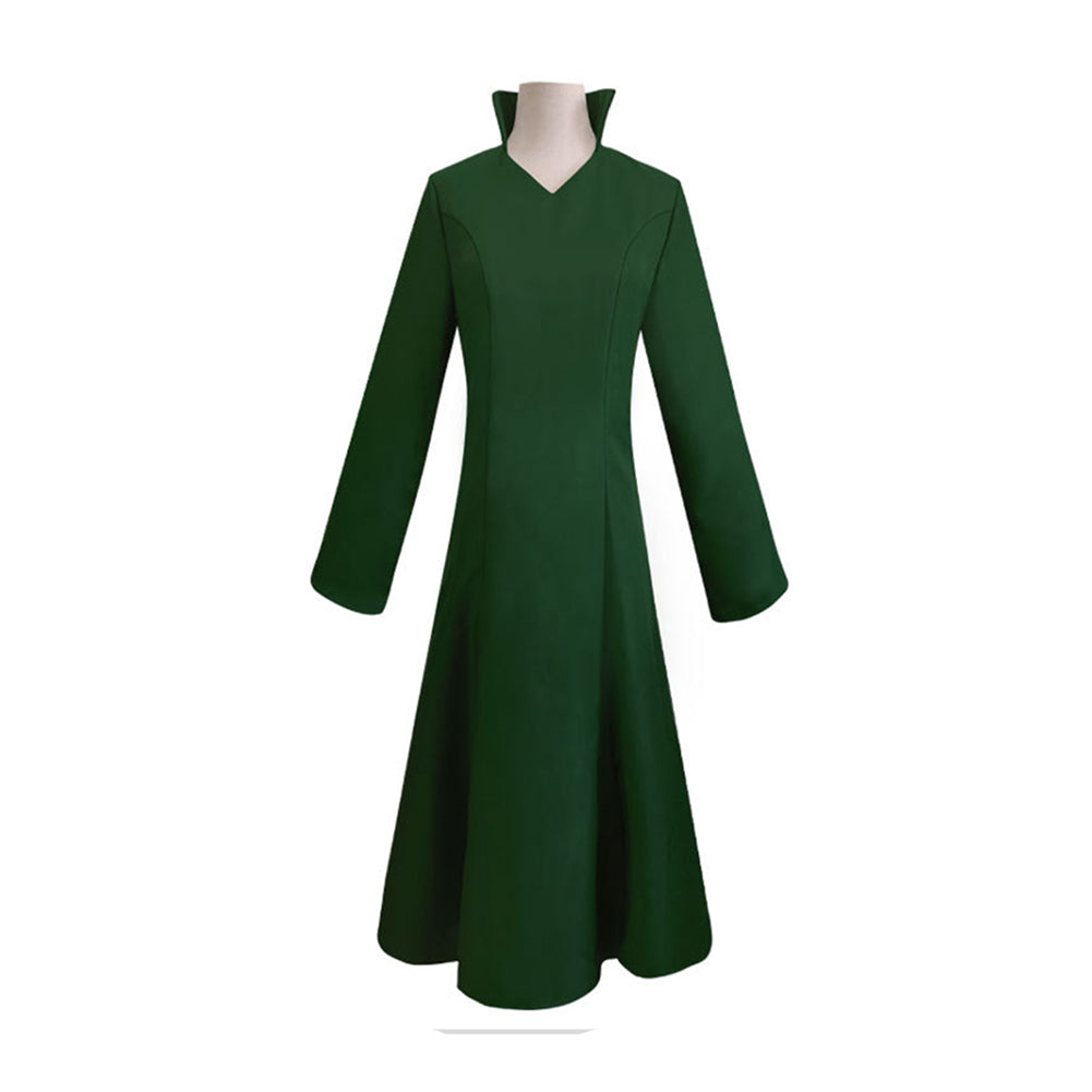 One Punch Man Season 3 (2025) Fubuki Hellish Blizzard Green Dress Cosplay Costume 