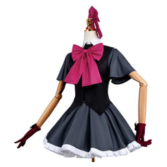 Oshi No Ko Season 3 (2026) Ruby Hoshino Black Dress Red Bow Set Outfits Cosplay Costume 