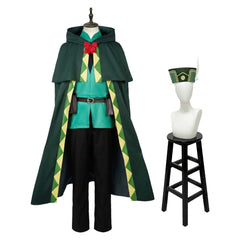 Otto Suwen Green Cloak Merchant ​Set ​Outfits Cosplay Costume Halloween Suit 