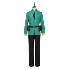 Otto Suwen Green Cloak Merchant ​Set ​Outfits Cosplay Costume Halloween Suit 