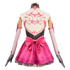 Overwatch 2 D.VA Nocturna Black Pink Set Outfits Cosplay Costume 