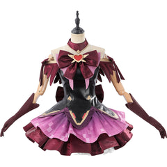 Overwatch 2 Juno Magical Girl Black Red Set Outfits Cosplay Costume 