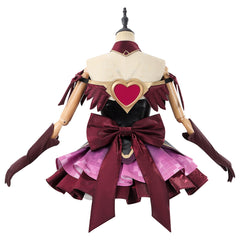 Overwatch 2 Juno Magical Girl Black Red Set Outfits Cosplay Costume 