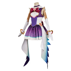 Overwatch 2 Kiriko Heart Of Passion Purple Magical Girl Set Outfits Cosplay Costume