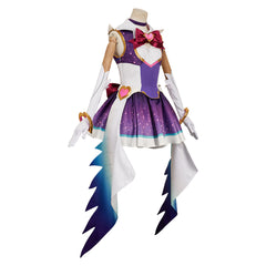 Overwatch 2 Kiriko Heart Of Passion Purple Magical Girl Set Outfits Cosplay Costume