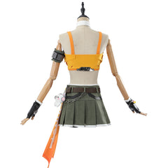 Overwatch 2 Mercy Le Sserafim Yellow Set Outfits Cosplay Costume