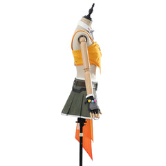 Overwatch 2 Mercy Le Sserafim Yellow Set Outfits Cosplay Costume