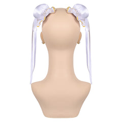 Overwatch 2 Street Fighter Juno Chun-Li Buns Earrings Cosplay Accessories Props