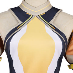 Overwatch Anran Ye Yellow Set Outfits Cosplay Costume Halloween Suit