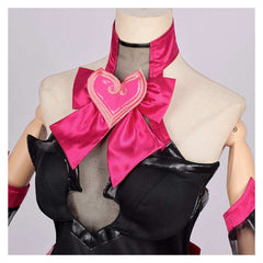 Overwatch D.VA Pink Black Nocturna Dress Set Outfits Cosplay Costume