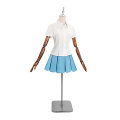 Overwatch Kiriko Blue Raincoat Set Outfits Cosplay Costume 