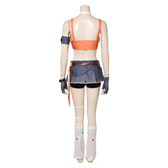 Overwatch Mercy Le Sserafim Fearless Orange Set Outfits Cosplay Costume 
