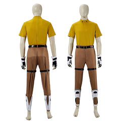 Overwatch Venture Yellow Set Outfits Cosplay Costume Halloween Carnival Suit 