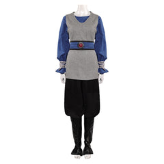 Padme Amidala Teenage Blue Gray Outfits Cosplay Costume Halloween Suit