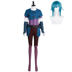 Arcane: League of Legends - Powder Jinx Cosplay Costume Outfits Halloween Carnival Suit