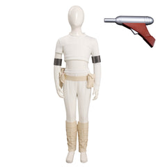 Kids Movie Padme Amidala Outfit Cosplay Costume Halloween Carnival Suit