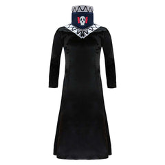 Phantom Troupe Feitan Portor Black Dress Robe Outfits Cosplay Costume 