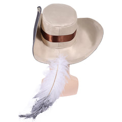 Pirates Of The Caribbean Will Turner Hat Cap With Feather ​Cosplay Accessories Props