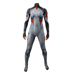 Mv Rivals (2025) Peni Parker Gray Red Jumpsuit Outfits Cosplay Costume