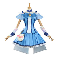 Pretty Cure Aoki Reika Cure Beauty Blue Set Outfits Cosplay Costume