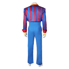 Prince Rogers Nelson Blue Stage Outfits Cosplay Costume Carnival Suit 