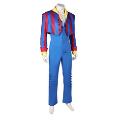 Prince Rogers Nelson Blue Stage Outfits Cosplay Costume Carnival Suit 