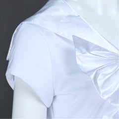 Princess Leia Sailor Guardians White Dress Set Outfits Cosplay Costume Halloween Suit 