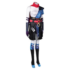 Psylocke Blue Black Set Outfits Cosplay Costume Halloween Carnival Suit  