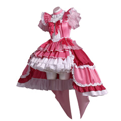 Puella Magi Madoka Magica Kyoko Sakura Red Lolita Set Magia Day Outfits Cosplay Costume
