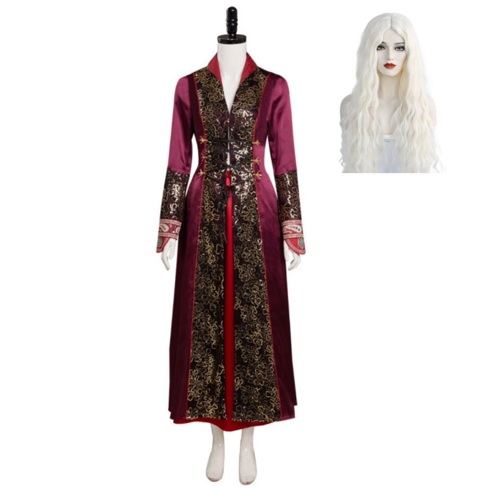 TV Game Of Thrones House of the Dragon Rhaenyra Targaryen Cosplay Costume Dress Coat Outfits Halloween Carnival Suit