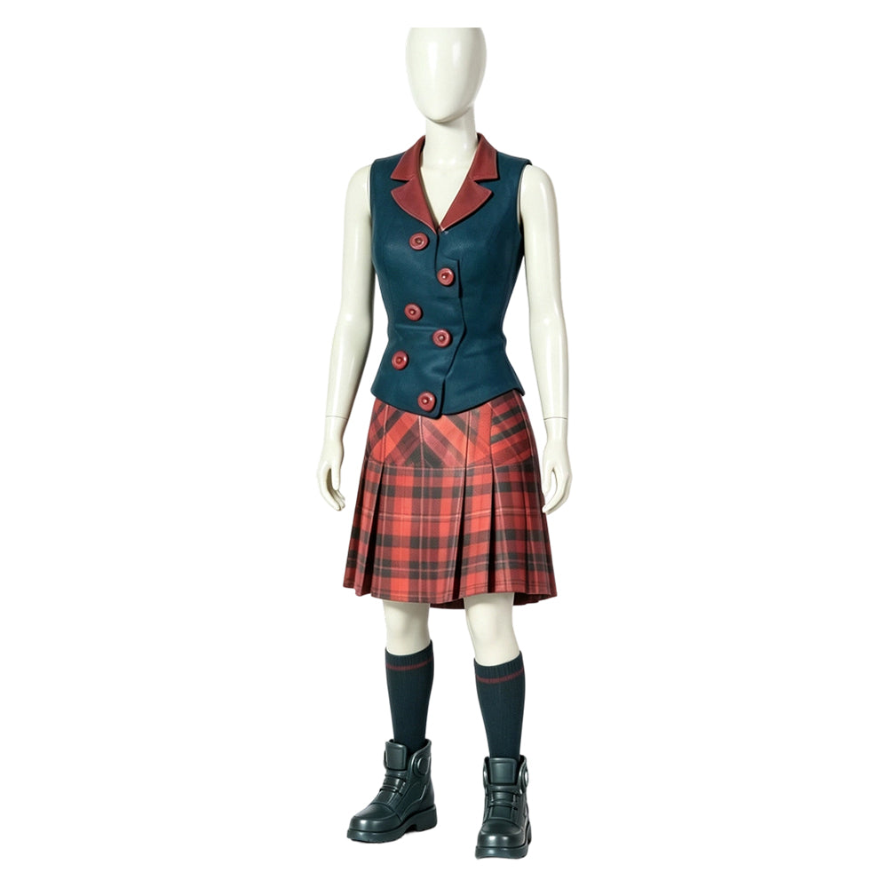 Ray Gunn (2026) Venus Nova Blue Vest Skirt Set Outfits Cosplay Costume