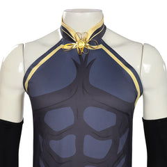 Record Of Ragnarok (2026) Qin Shi Huang Yellow Robe Set Outfits Cosplay Costume