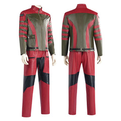 Red One (2024) Callum Drift Red Jacket Trousers Outfits Cosplay Costume 