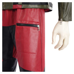 Red One (2024) Callum Drift Red Jacket Trousers Outfits Cosplay Costume 