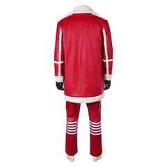 Red One (2024) Nick Red Christmas Santa Outfits Cosplay Costume  